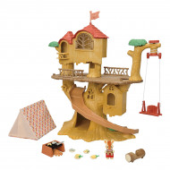 Игровой набор Sylvanian Families Adventure Tree House Gift Set Camping Edition