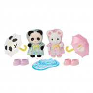 Игровой набор Sylvanian Families Nursery Friends Rainy Day Duo