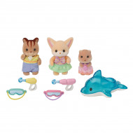 Игровой набор Sylvanian Families Nursery Friends Pool Fan Trio