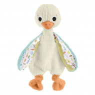 Мягкая игрушка-погремушка Fisher-Price Snuggle Up Goose