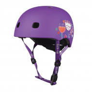 Защитный шлем Micro Violet Flowers 48–53 см (S)