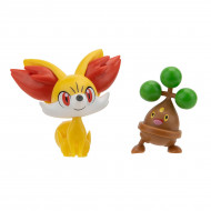 Набор фигурок Pokemon W16 Fennekin and Bonsly