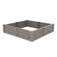 Песочница-грядка 2 в 1 Smoby Square Garden and Sandpit