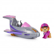 Большой спасательный автомобиль-трансформер Paw Patrol Jungle c водителем Скай