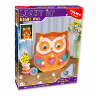 3D набор для творчества Paulinda Light UP Night owl