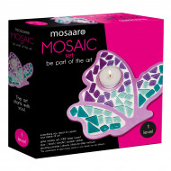 Набор для творчества Mosaaro Mosaic Set Candleholder Butterfly