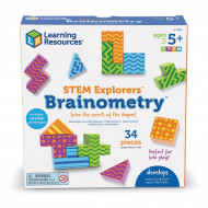 Обучающий набор Learning Resources STEM Explorers Brainometry Цветная геометрия