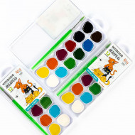 Акварельные краски Rosa Kids Cats 12 цветов