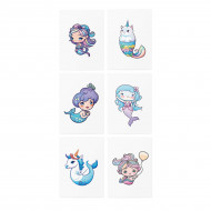 Набор временных тату TATTon.me Mermaids