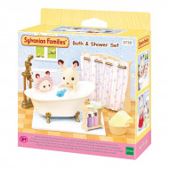 Набор Sylvanian Families Ванная комната со шторкой для душа
