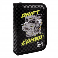 Пенал твердый одинарный с двумя клапанами Yes Drift King HP-04