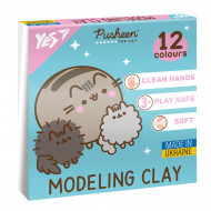 Пластилин Yes Pusheen 12 цветов 