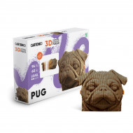 3D Пазл Cartonic Pug 96 эл