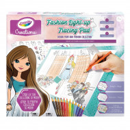 Доска для рисования Crayola Fashion с подсветкой