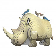 Сборная 3D модель Eugy Носорог