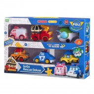Набор Robocar Poli GoGo Спасатели Делюкс 6 шт