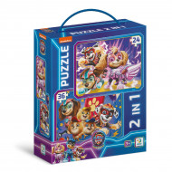 Пазл 2-в-1 DoDo Paw Patrol Сохраняем мир в безопасности! 1х24,1х36 эл