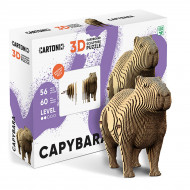 Картонный конструктор Cartonic 3D Puzzle Capybara