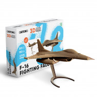 Картонный конструктор Cartonic 3D Puzzle F-16 Fighting Falcon