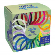 Набор стержней для 3D-ручки 3Doodler Flow 3Doodler Create Микс 20 цветов