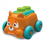 Машинка с конструктором Clementoni Sensory Fox Soft Clemmy