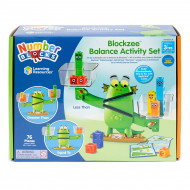 Учебный набор Learning Resources Number blocks Blockzee Весы 76 эл