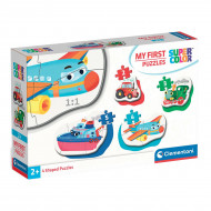 Пазл 4 в 1 Clementoni My First Puzzles Means of Transport 2, 3, 4, 5 эл