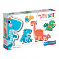 Пазл 4 в 1 Clementoni My First Puzzles Dinosaurs 2, 3, 4, 5 эл