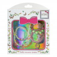 Набор Lukky Fashion Jelly Bear Ожерелье Три браслета Кольцо