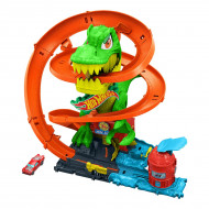 Набор Hot Wheels Атака огненного Ти-Рекса 