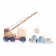 Развивающая игрушка Cubika Машинка Автокран 2