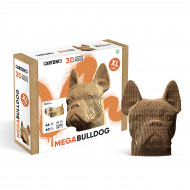 Картонный конструктор Cartonic 3D Puzzle Mega Bulldog