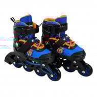 Роликовые коньки Shantou Extreme Motion Black, р. 30-33