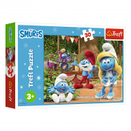 Пазл Trefl The Smurfs Смурфетта и смурфики 30 эл