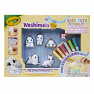 Набор для творчества Crayola Washimals Pets с фломастерами