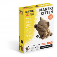 Картонный конструктор Cartonic 3D Puzzle Maneki Kitten