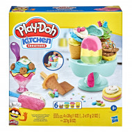Набор для творчества Play-Doh Забавные закуски Ice Cream Carousel Plays