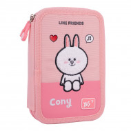 Пенал твердый двойной Yes Line Friends Pretty Choco and Cony