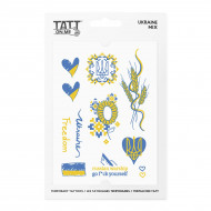 Набор временных тату TATTon.me Ukraine mix