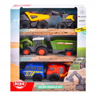 Набор Dickie Toys Micro Vehicle Set