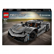 LEGO Technic Koenigsegg Jesko Absolut — серый гиперкар 42173