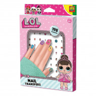 Наклейки SES L.O.L SURPRISE! Модный лук для ногтей