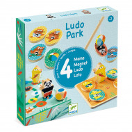 Набор игр Djeco 4 в 1 Лудопарк