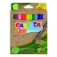 Набор фломастеров Carioca Joy EcoFamily 12 шт