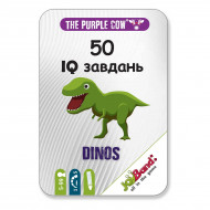 Настольная игра JoyBand 50 IQ заданий Динозавры