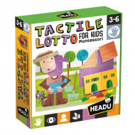 Тактильная игра-пазл Headu Монтессори Формы и контуры