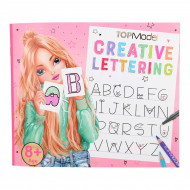 Раскраска TOP Model Creative Lettering