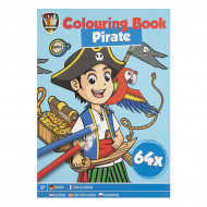 Книга-раскраска Grafix Pirate 64 с
