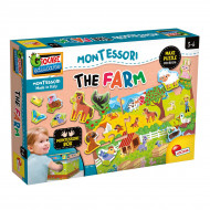 Настольная игра-пазл Lisciani Montessori The Farm (укр/англ)