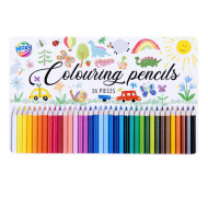 Набор цветных карандашей Grafix Colouring pensils 36 шт